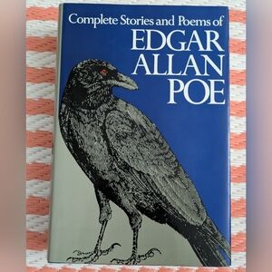 Complete Stories and Poems of Edgar Allan Poe - Blue and Cream Hardcover